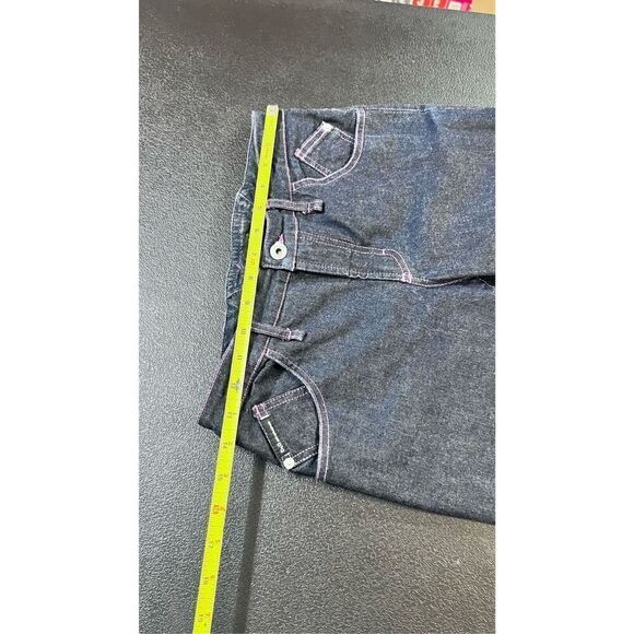 Dolce & Gabbana Women's Bootcut Jeans Casual Blue Denim Dark Wash Size 28x42 - Picture 8 of 15